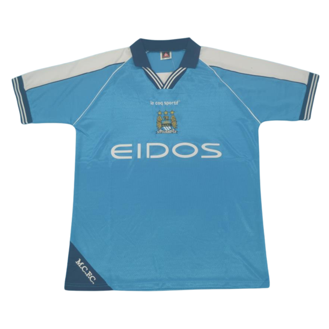 Camisa Manchester City Home 99/01 - Versão Retrô