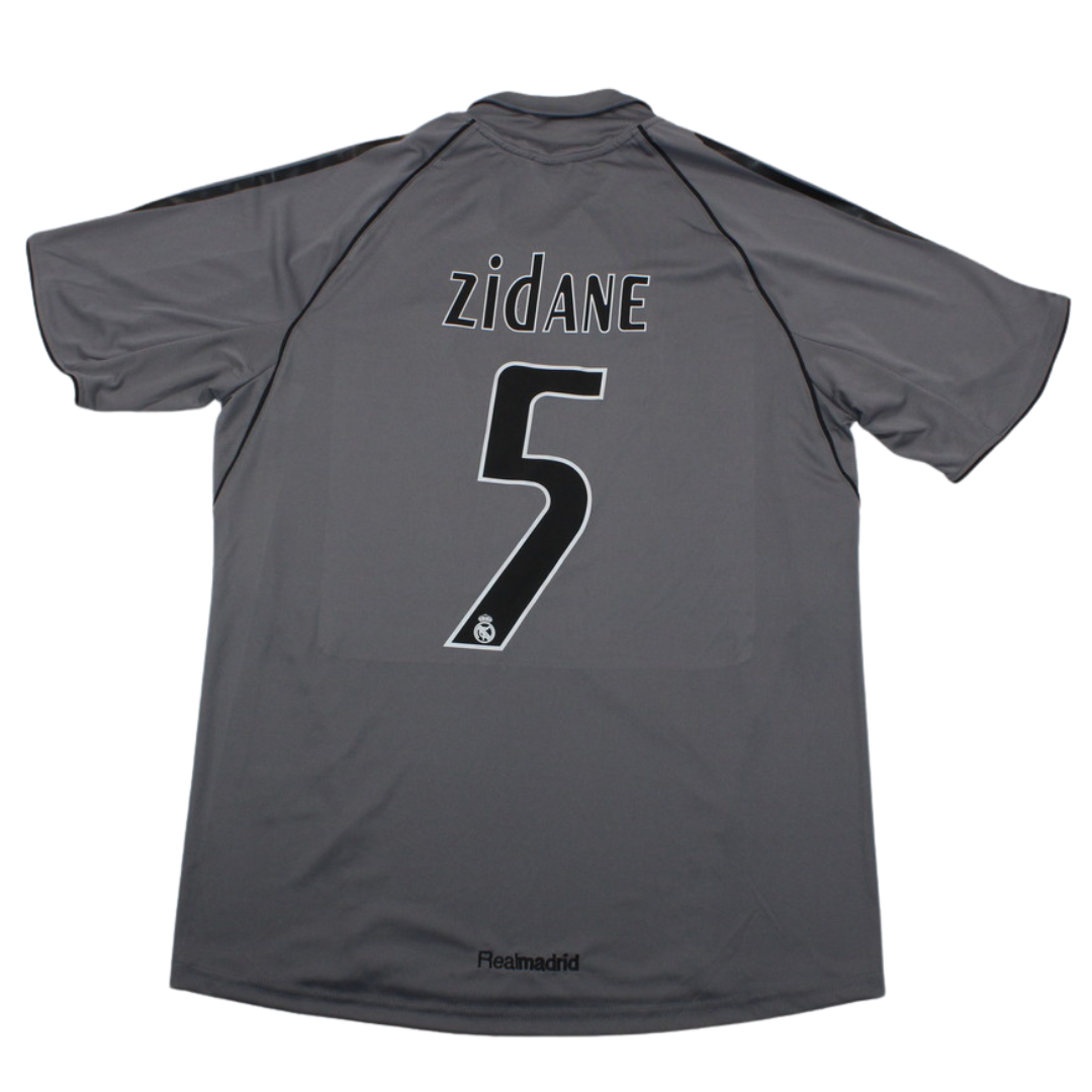 Camisa Real Madrid Third Away 05/06 - Versão Retrô "Zidane" Nº 5