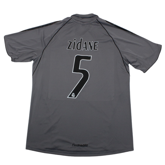 Camisa Real Madrid Third Away 05/06 - Versão Retrô "Zidane" Nº 5