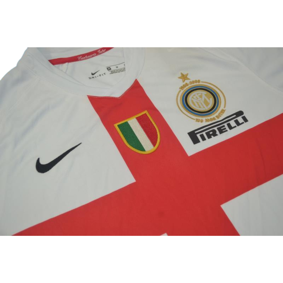 Camisa Retrô Inter de Milão Away  07/08 "Ibrahimović" N°.8