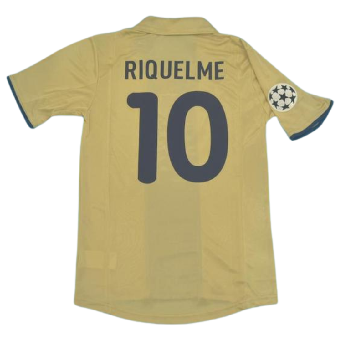 Camisa Barcelona Away 01/02 - Versão Retrô "Riquelme" Nº 10