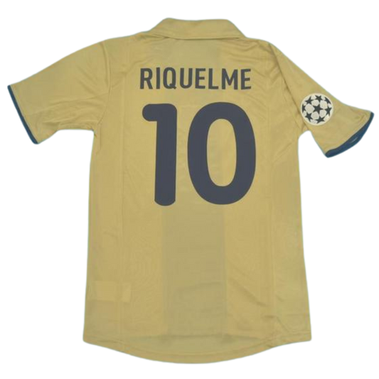 Camisa Barcelona Away 01/02 - Versão Retrô "Riquelme" Nº 10