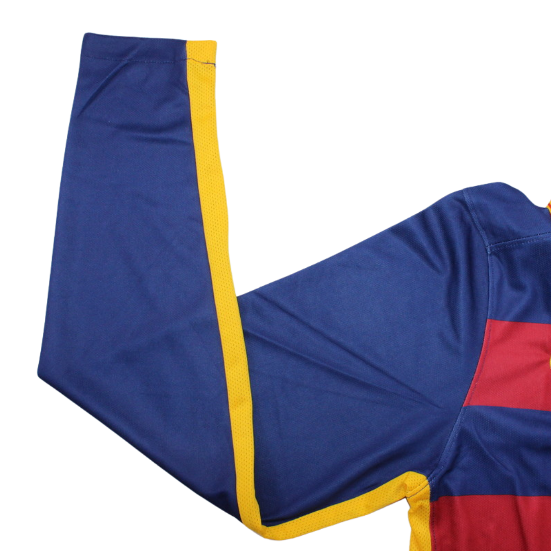 Camisa Barcelona Manga Longa 15/16 - Versão Retrô "Neymar Jr" Nº 11