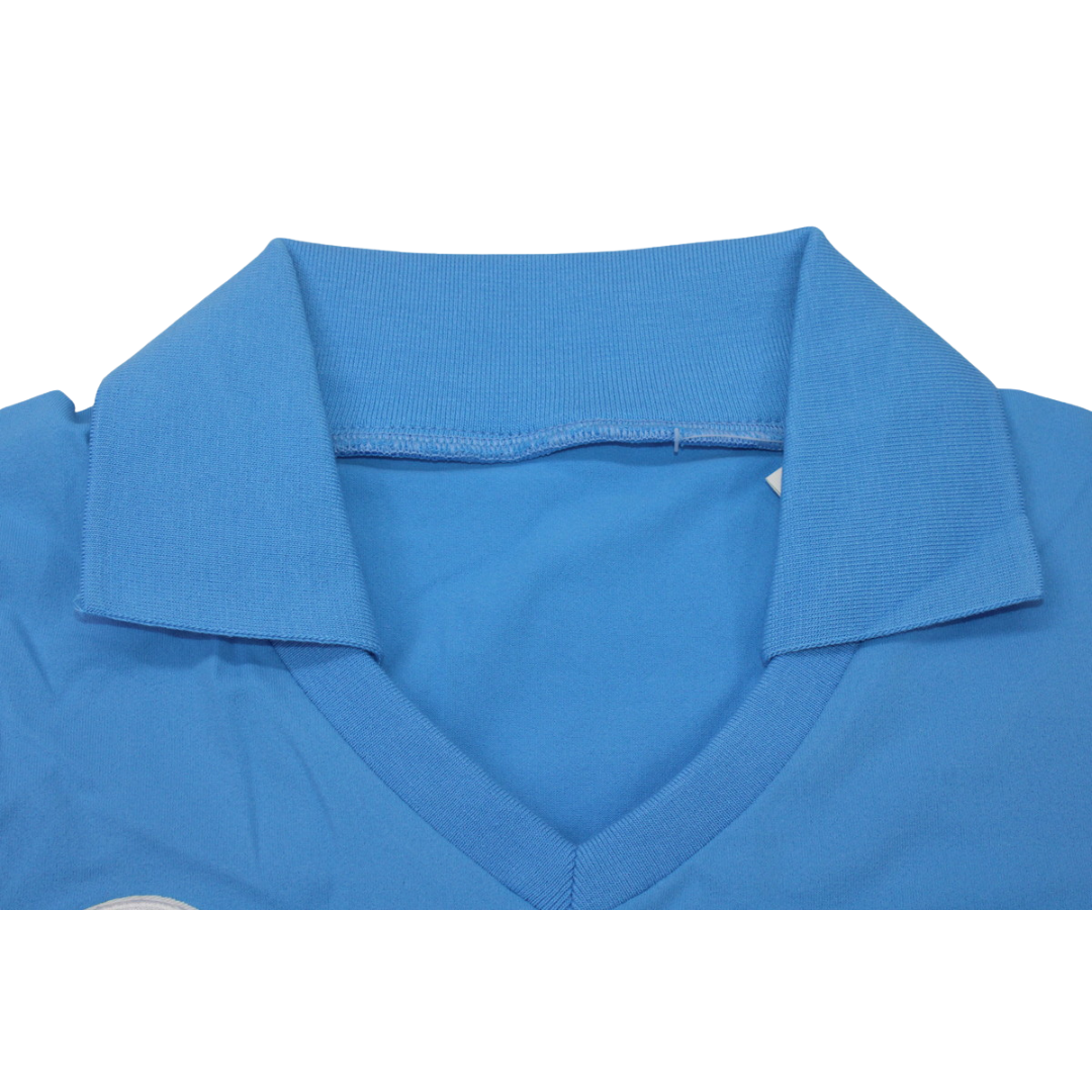 Camisa Napoli Manga Longa Home 88/89 - Versão Retrô