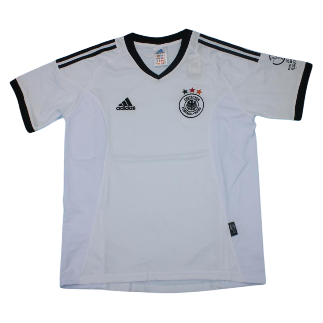 Camisa Retrô Alemanha Home Copa do Mundo Versão 2002