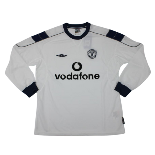 Camisa Manchester United Manga Longa Away 99/00 - Versão Retrô