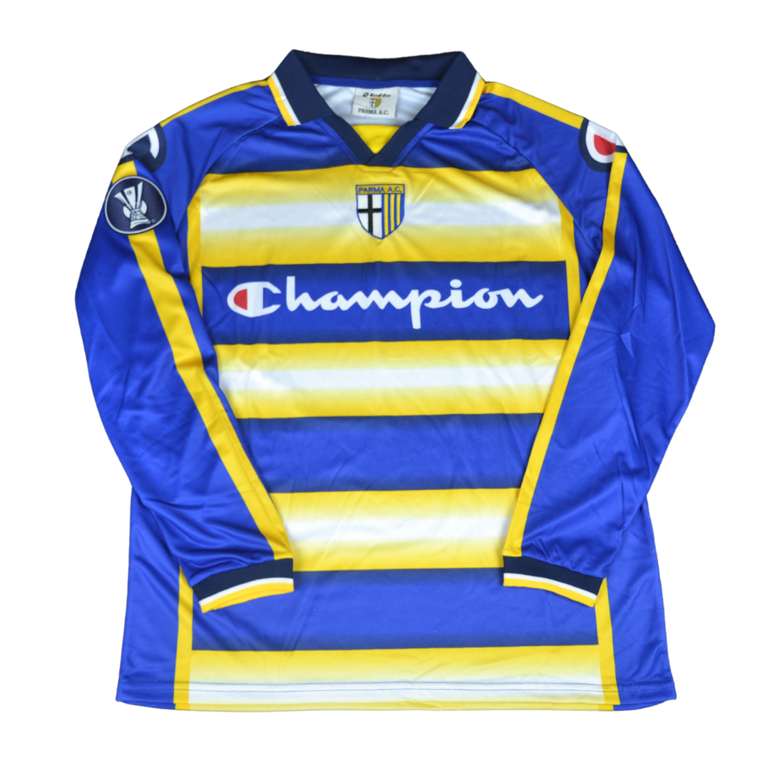 Camisa Parma Calcio Manga Longa 04/05 - Versão Retrô "Gilardino" Nº 11