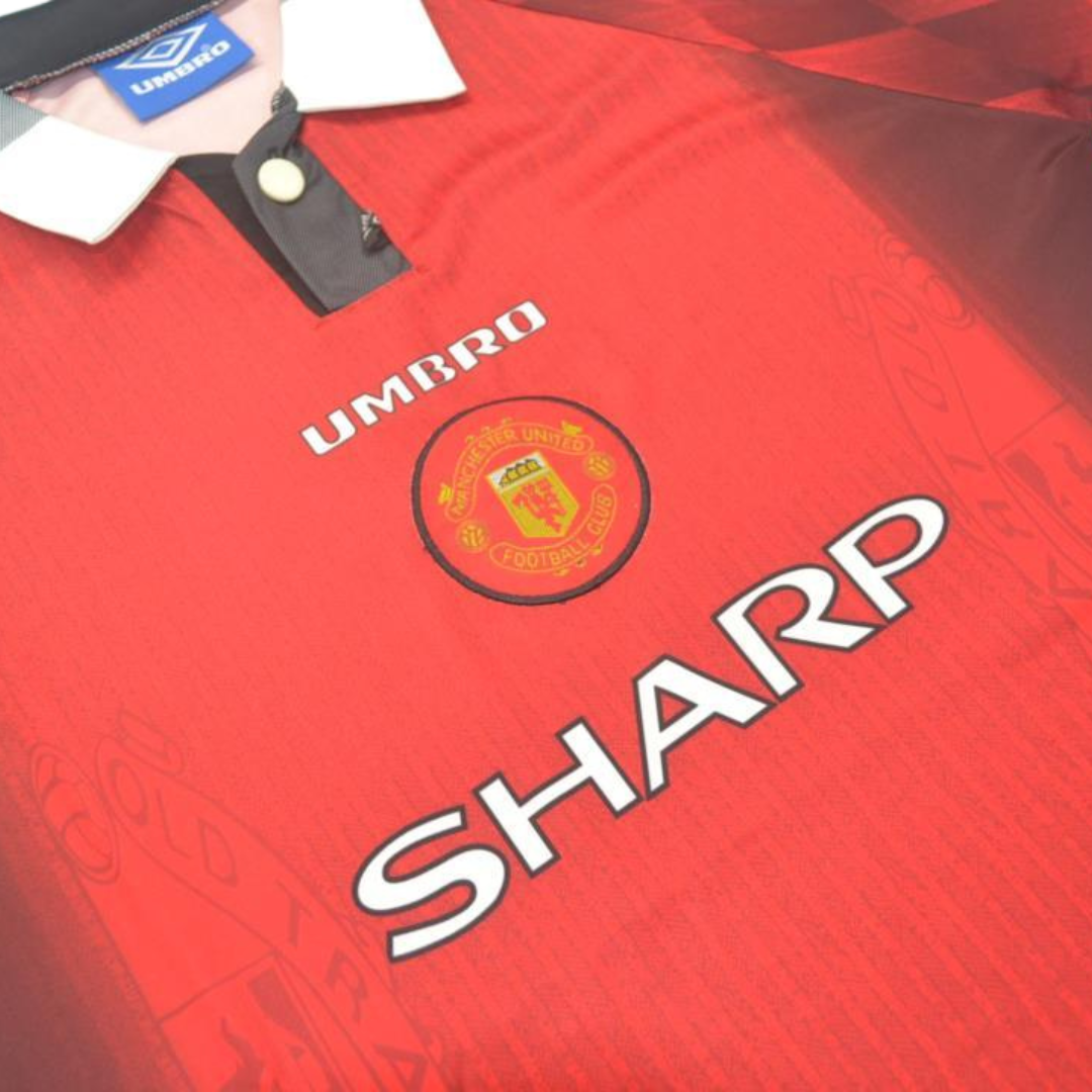 Camisa Manchester United Home 96/98 - Versão Retrô