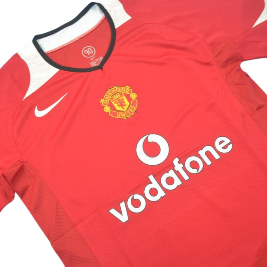 Camisa Manchester United Home 04/06 - Versão Retrô