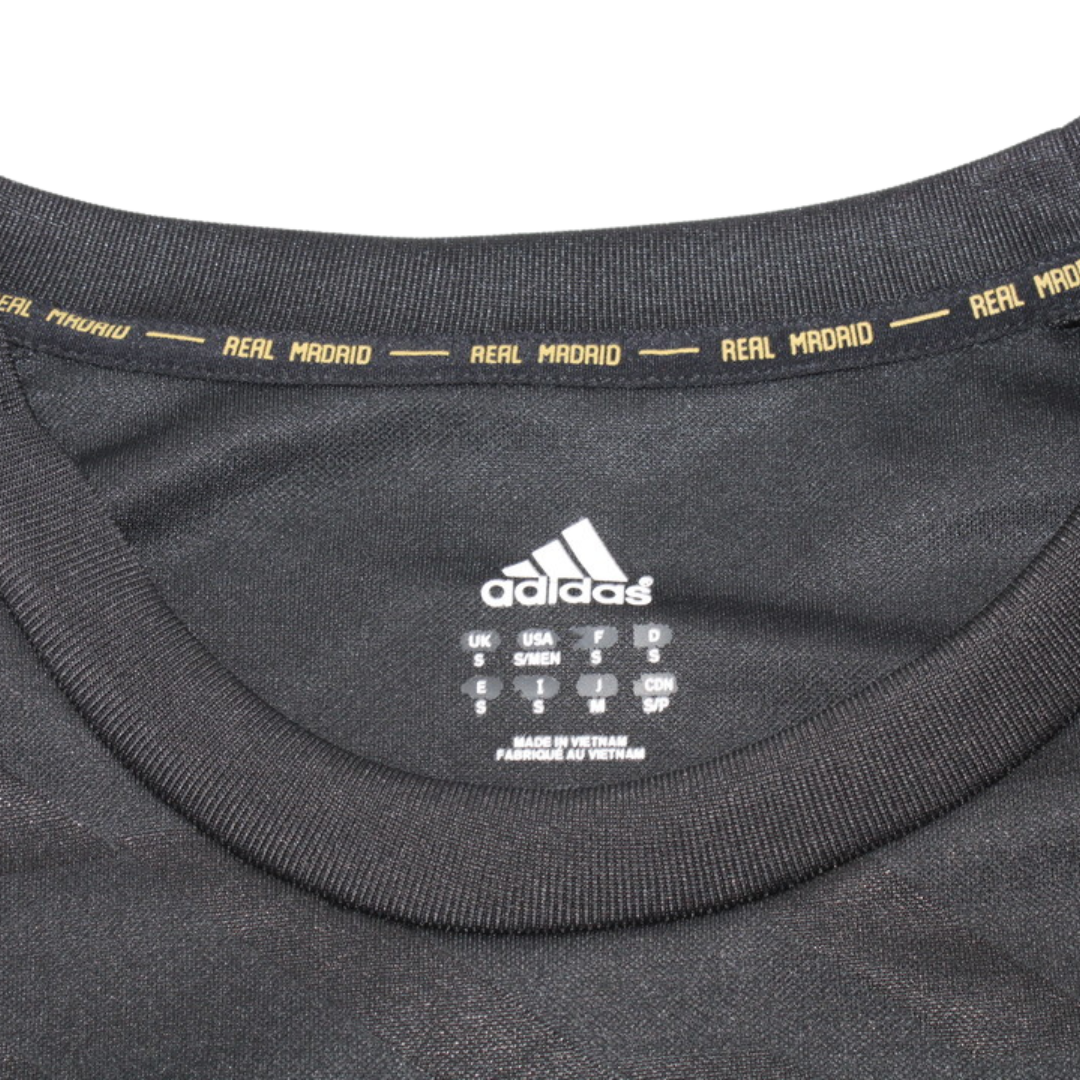 Camisa Real Madrid Manga Longa Away 11/12 - Versão Retrô