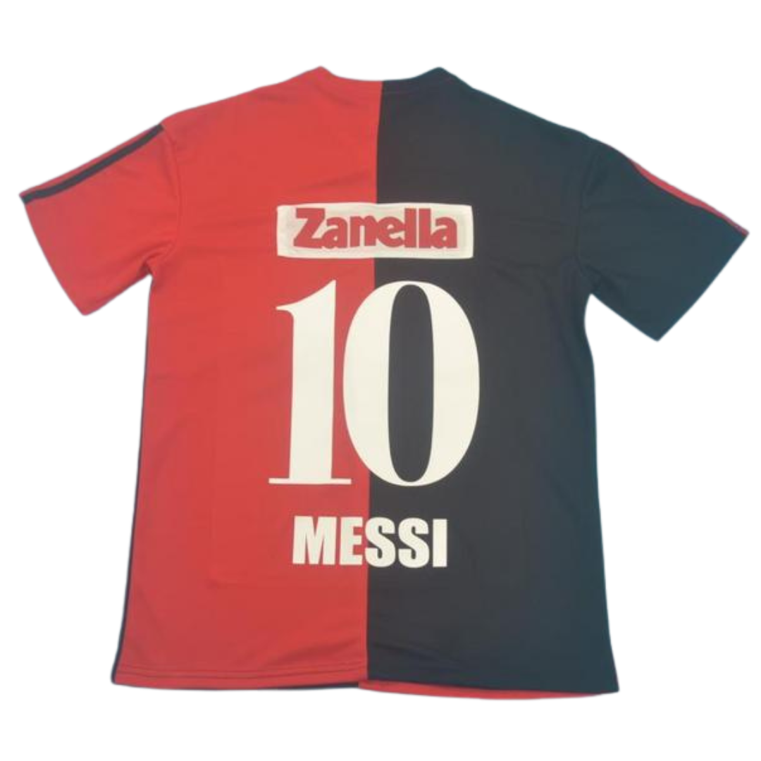 Camisa Newells Old Boys Home 1993 - Versão Retrô "Messi" N° 10