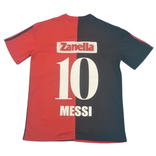 Camisa Newells Old Boys Home 1993 - Versão Retrô "Messi" N° 10