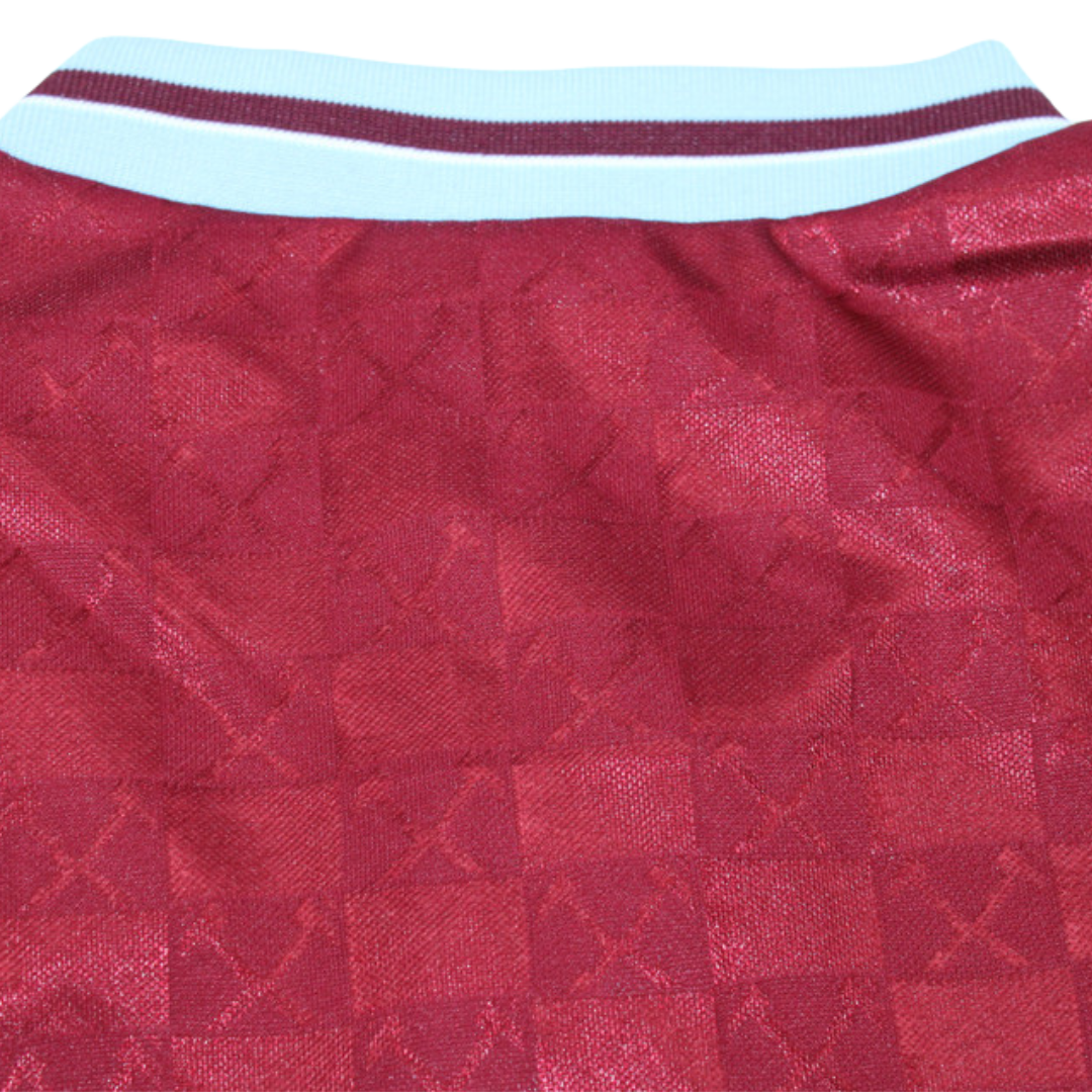 Camisa West Ham Home 89/90 - Versão Retrô