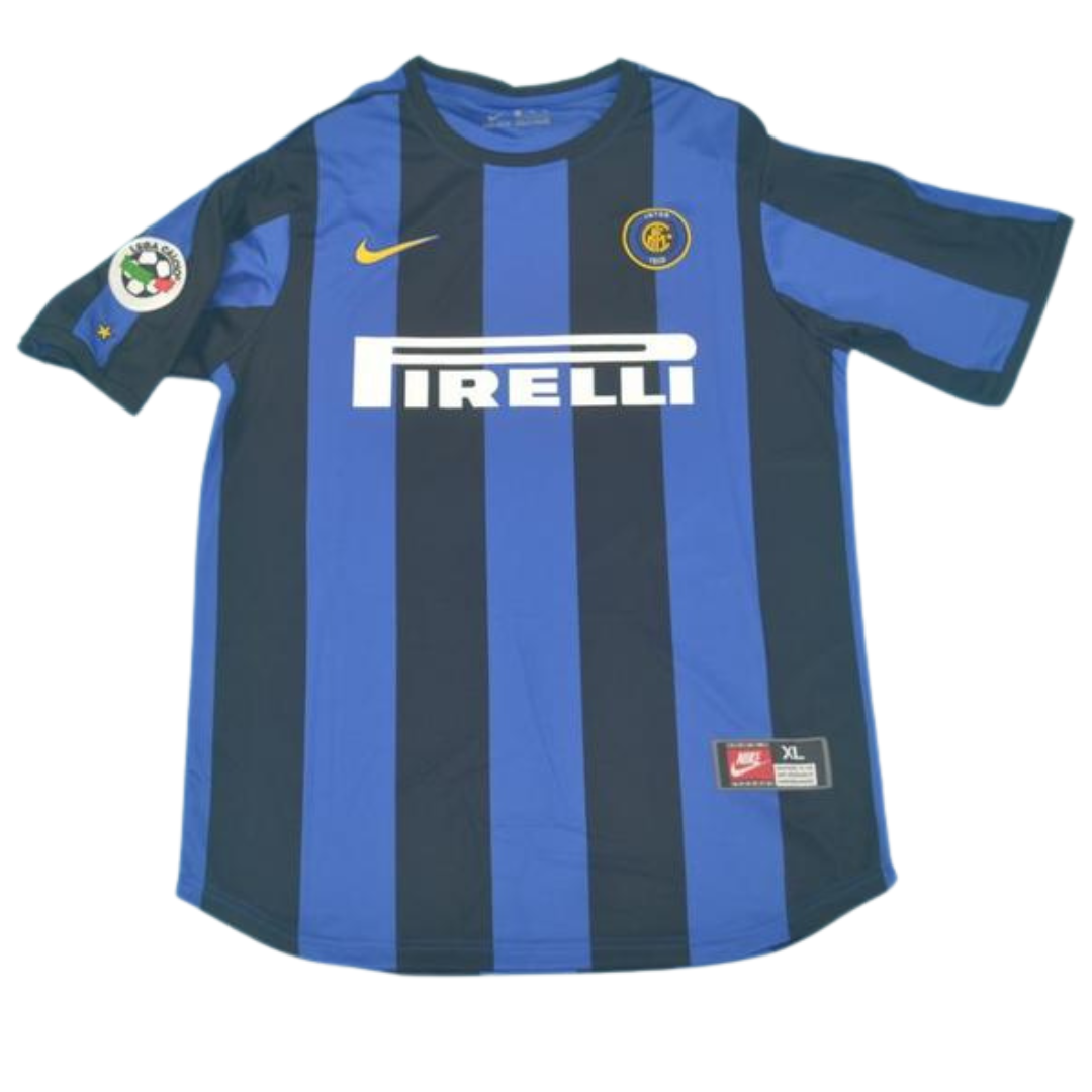 Camisa Retrô Inter de Milão Home 99/00 "Ronaldo" N°.9