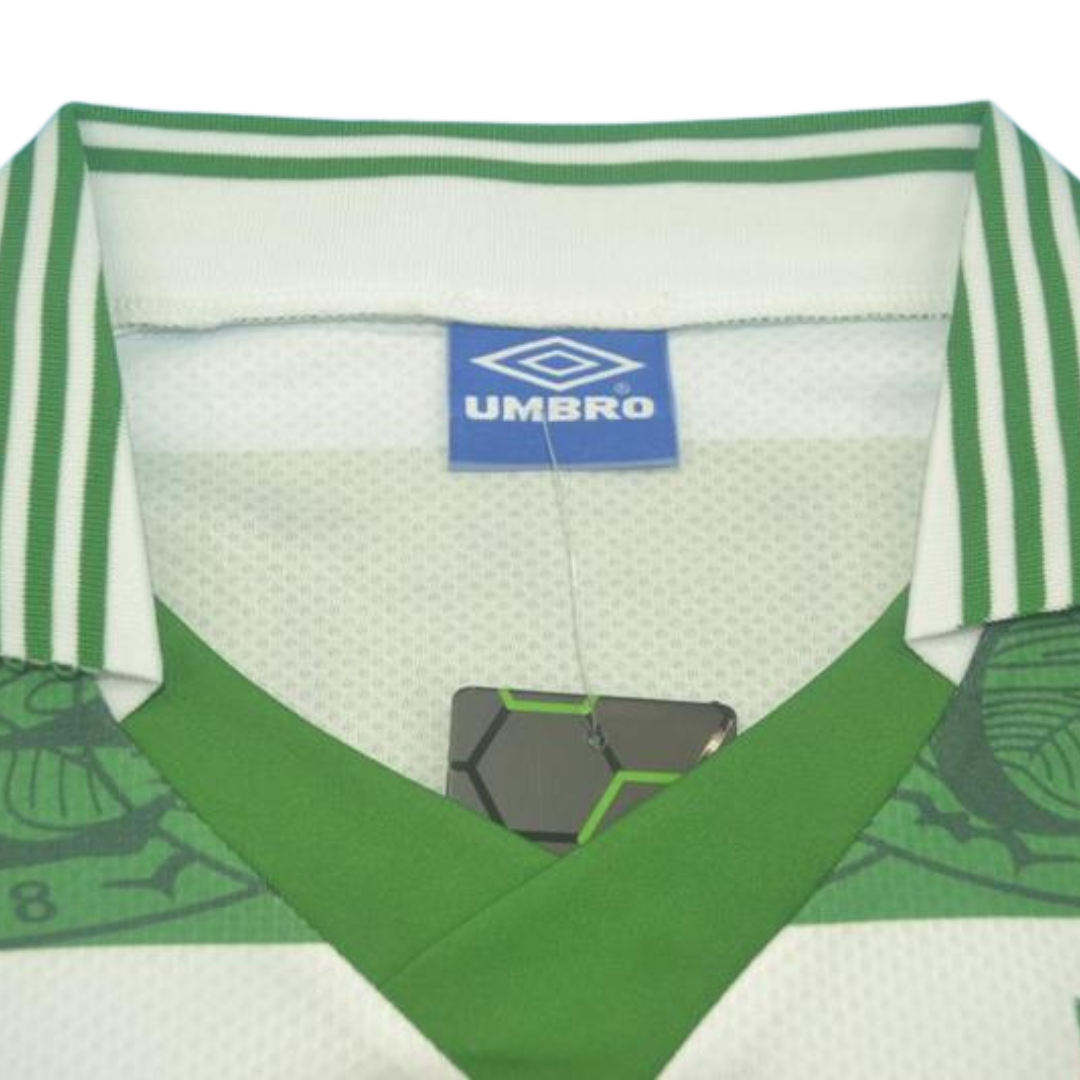 Camisa Celtic Home 95/97 - Versão Retrô "Larsson" Nº 7