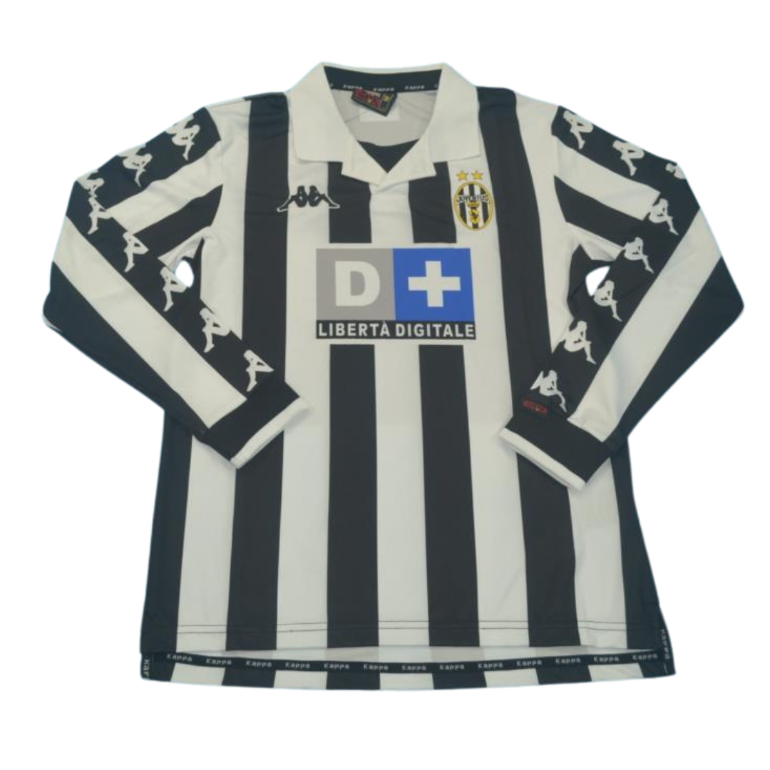 Camisa Juventus Manga Longa 99/00 - Versão Retrô "Del Piero" Nº 10