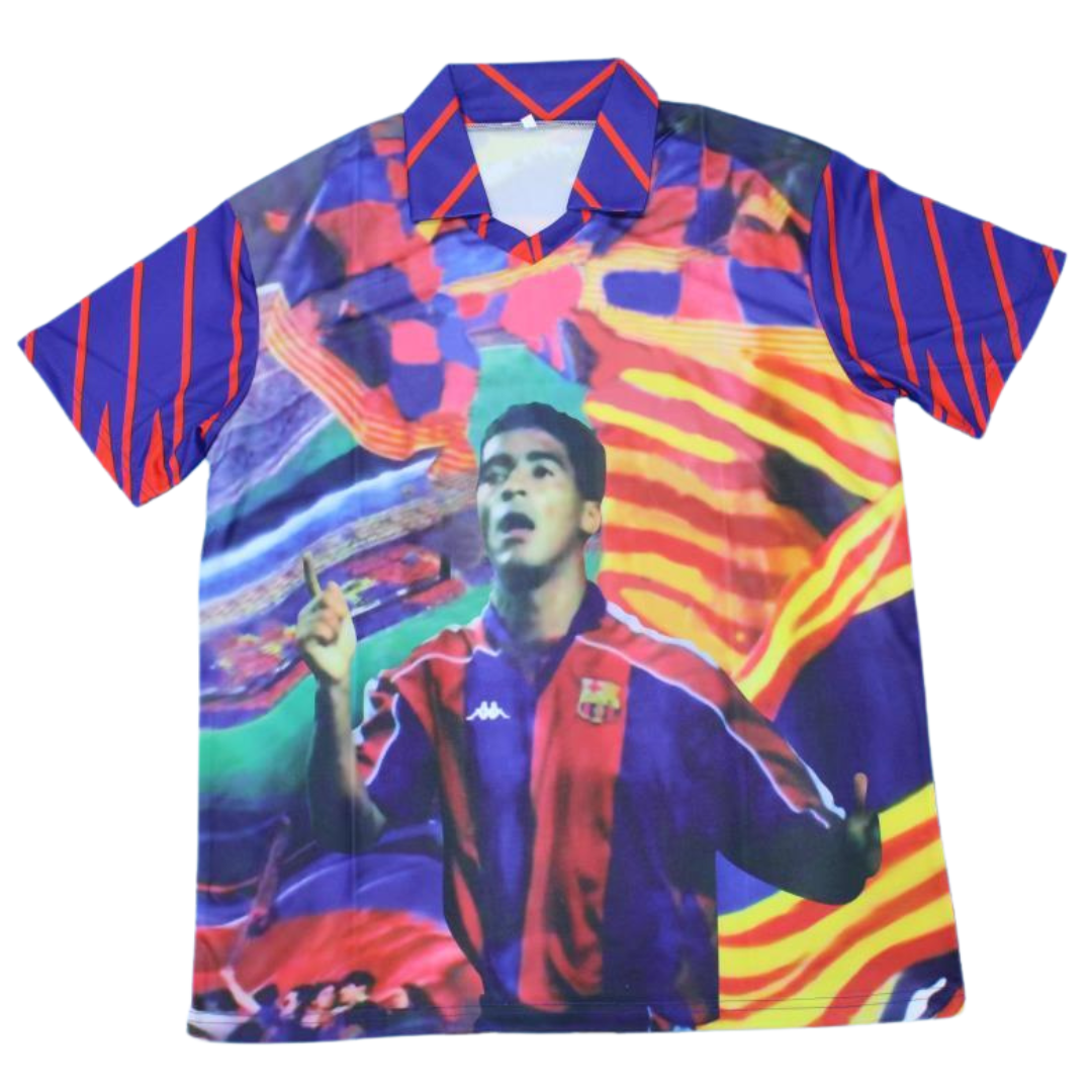 Camisa Barcelona 93/94 - Versão Retrô "Romario" Nº 10