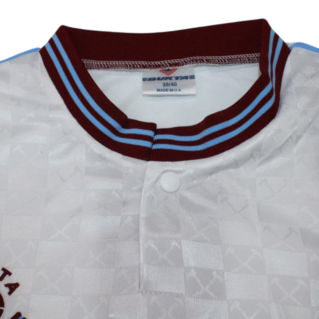 Camisa West Ham Away 89/90 - Versão Retrô