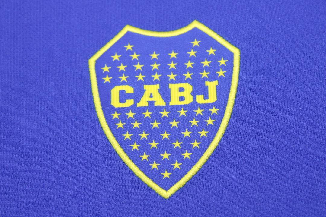 Camisa Boca Juniors Home 10/11 - Versão Retrô "Roman" N° 10