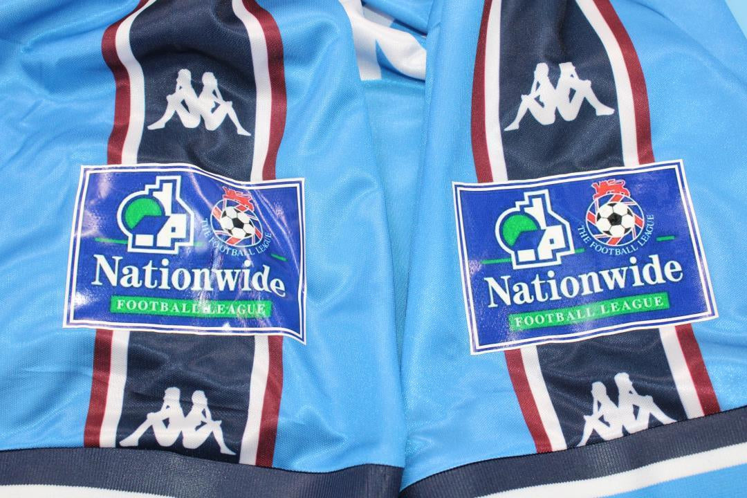 Camisa Manchester City Home 98/99 - Versão Retrô Nº 9