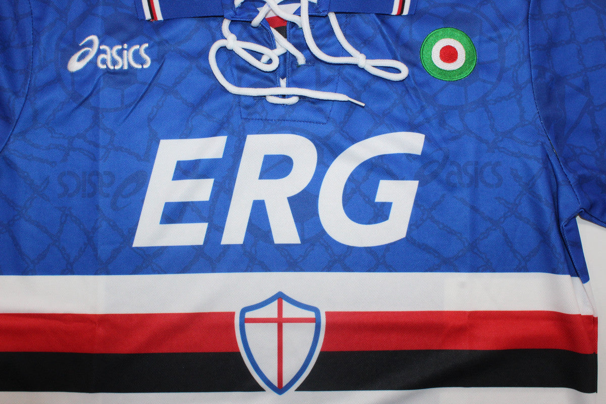 Camisa Retrô Sampdoria Home 94/95 "Mancini" N°.10