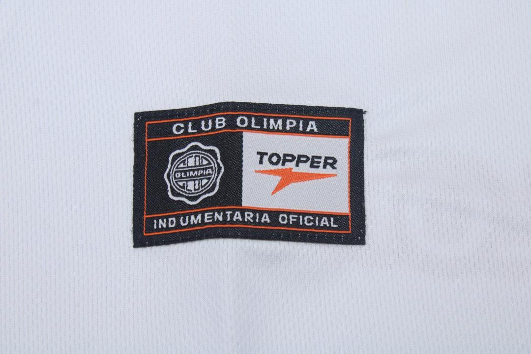 Camisa Olimpia Home 2002 - Versão Retrô "Peque Benitez" Nº 10