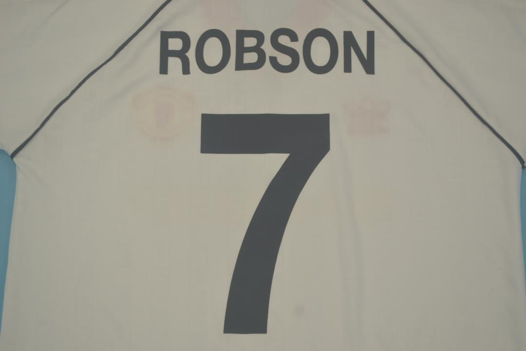 Camisa Manchester United Away 88/90 - Versão Retrô "Robson" Nº 7