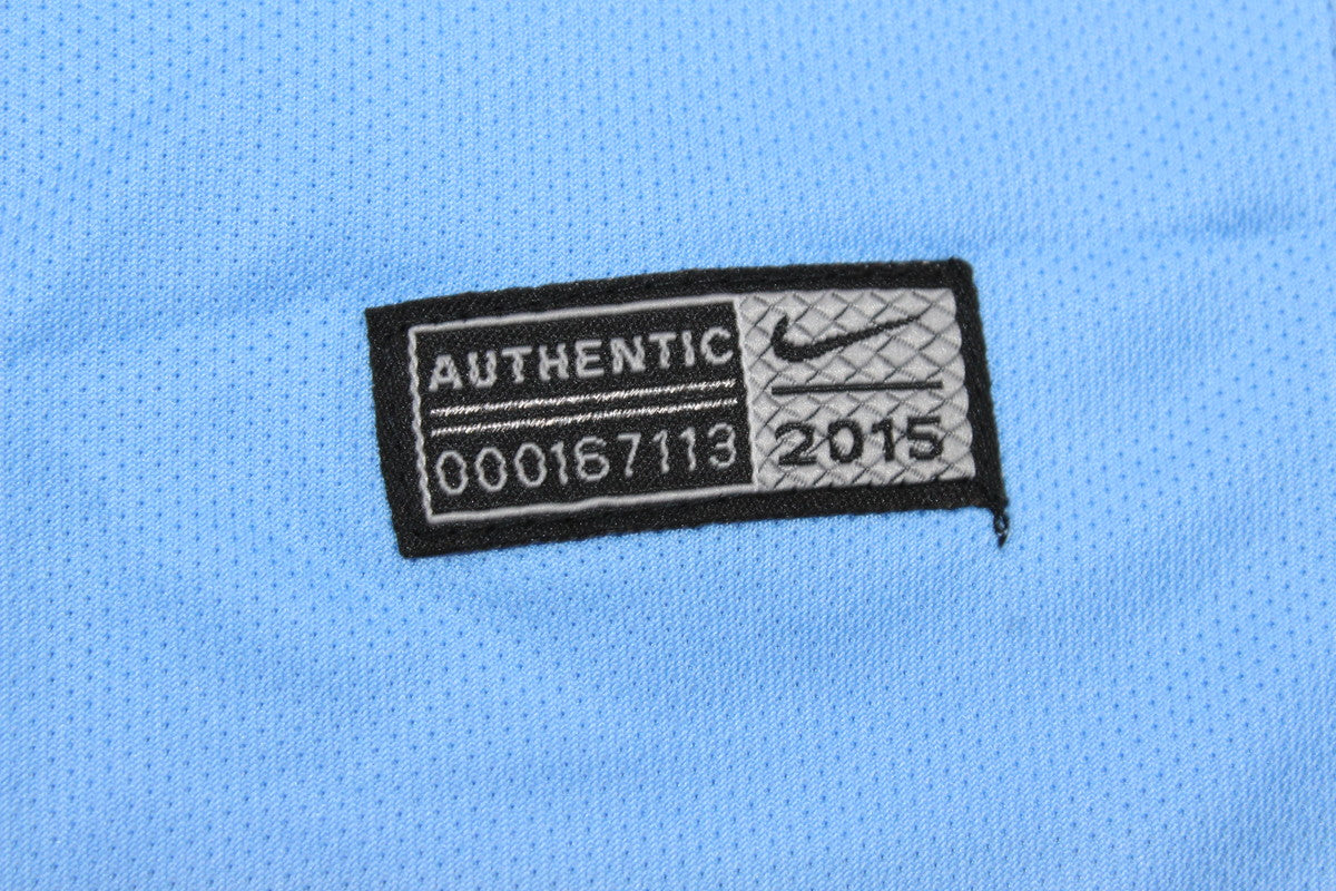 Camisa Manchester City Home 15/16 - Versão Retrô "Kun Aguero" Nº 10