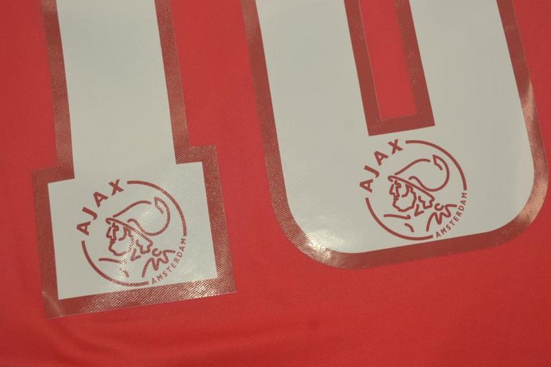Camisa Ajax Home 97/99 - Versão Retrô "Litmanen" Nº 10