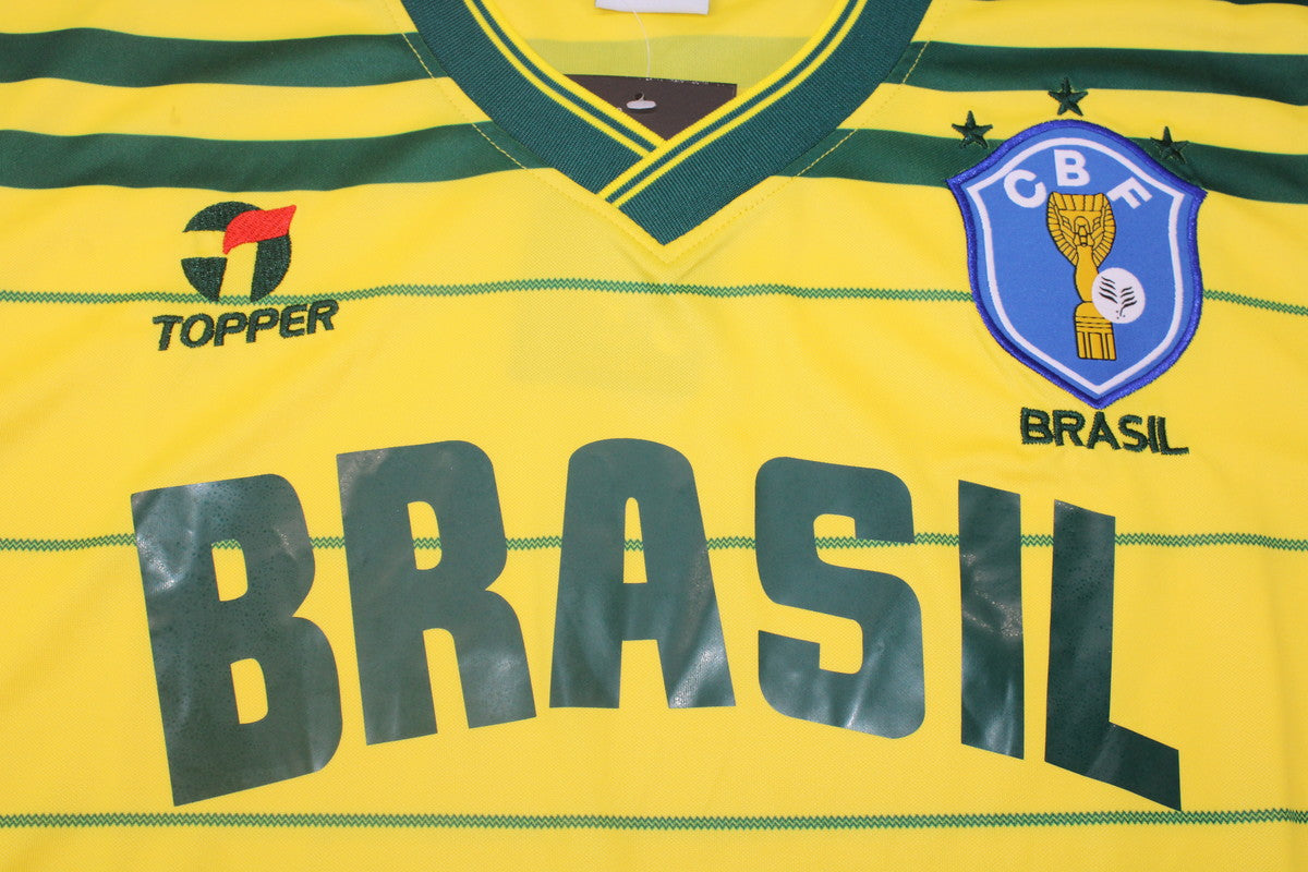 Camisa Retrô Brasil Home 1984