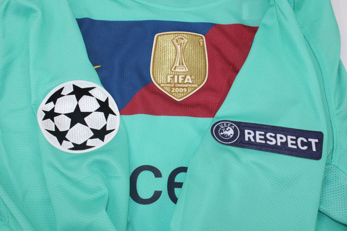 Camisa Barcelona Manga Longa Away 10/11 - Versão Retrô