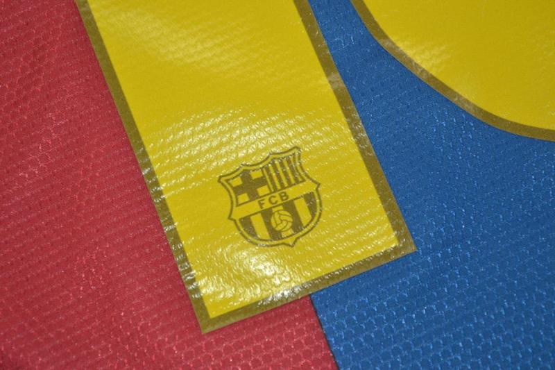 Camisa Barcelona Manga Longa 07/08 - Versão Retrô "Ronaldinho" Nº 10