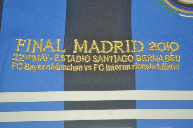Camisa Inter de Milão Manga Longa Home 09/10 - Versão Retrô