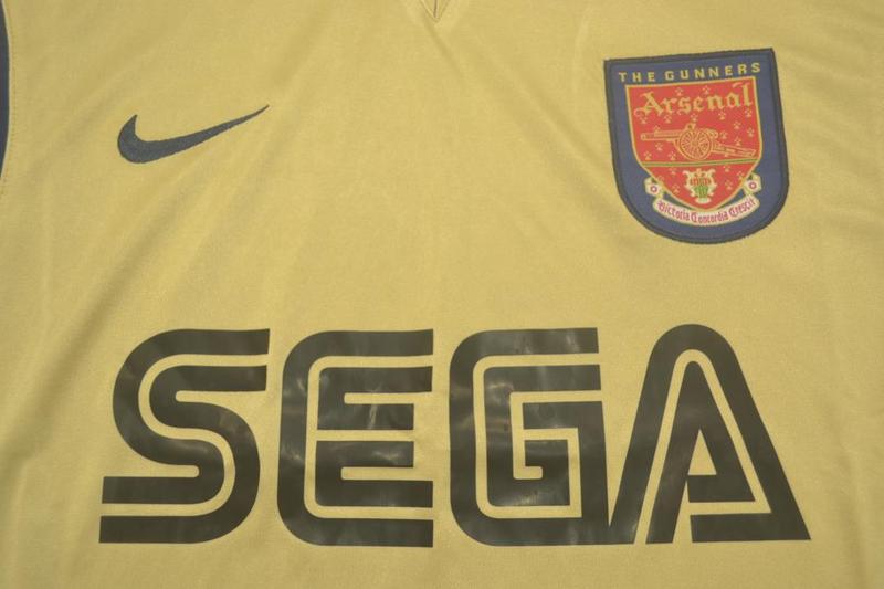 Camisa Arsenal Away 01/02 - Versão Retrô