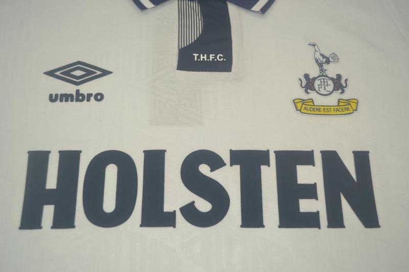 Camisa Tottenham Home 91/93 - Versão Retrô Nº 10