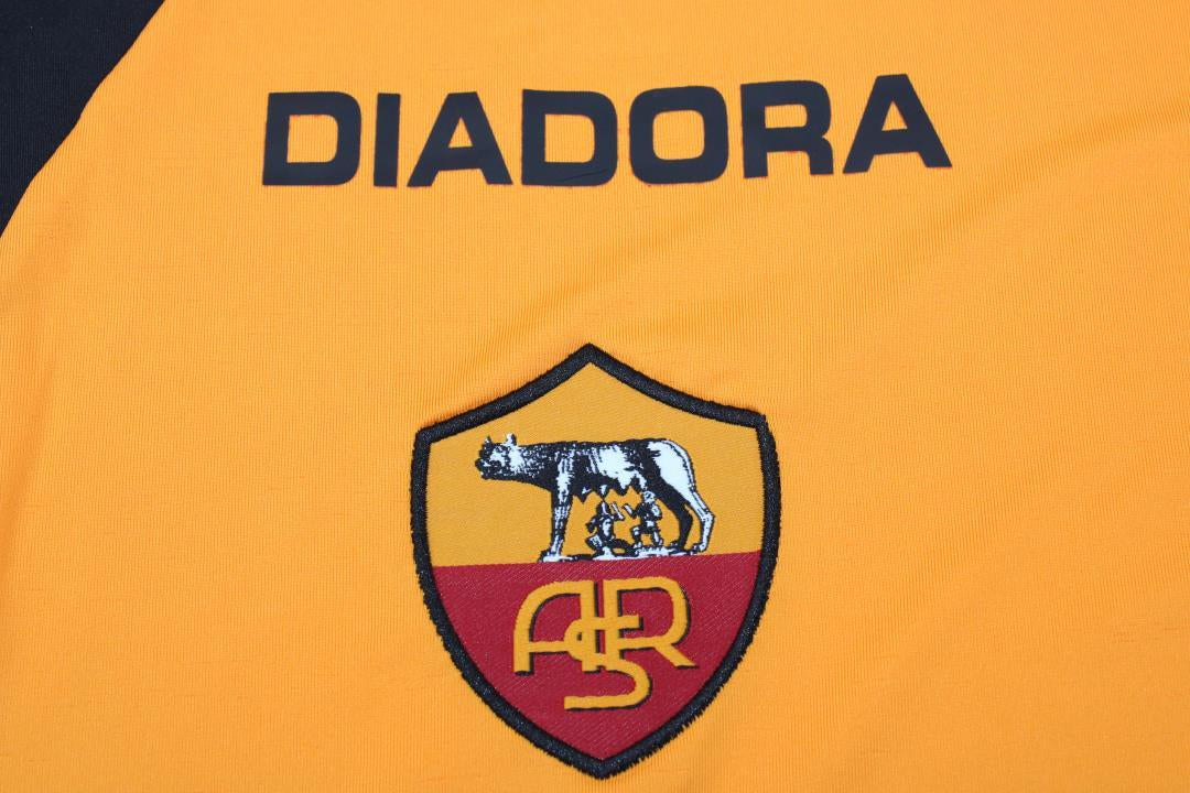 Camisa Roma Manga Longa Away 05/06 - Versão Retrô