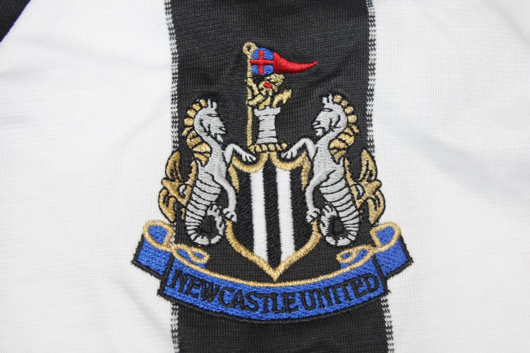 Camisa Newcastle United Manga Longa Home 99/00 - Versão Retrô
