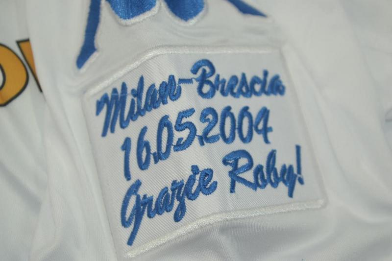 Camisa Retrô Brescia Away Final 03/04