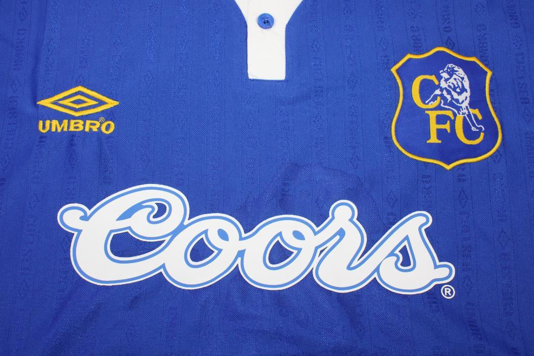 Camisa Chelsea Home 95/97 - Versão Retrô "Wise" Nº 11
