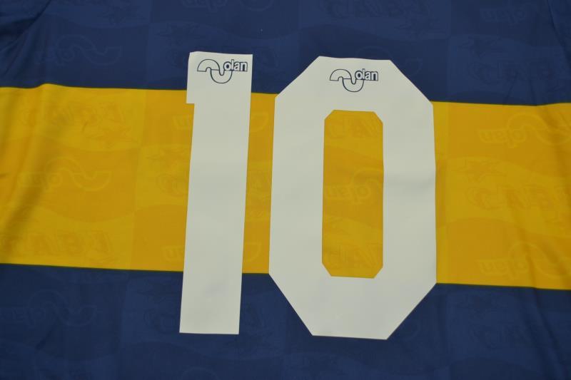 Camisa Boca Juniors Home 95/96 - Versão Retrô N° 10