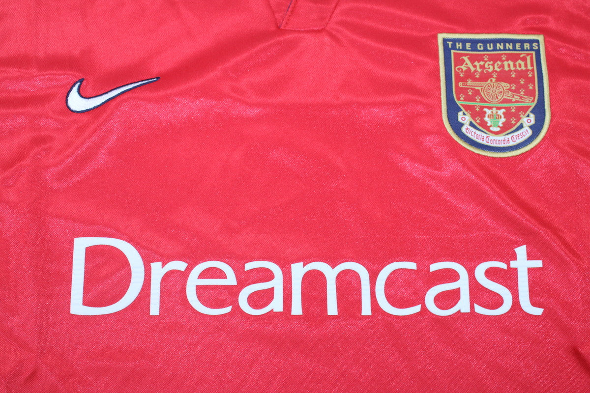Camisa Arsenal Manga Longa Home 99/00 - Versão Retrô