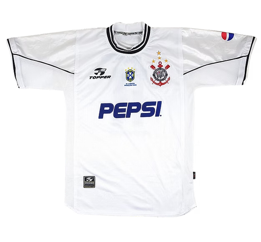 Camisa Corinthians Home 2000 - Versão Retrô