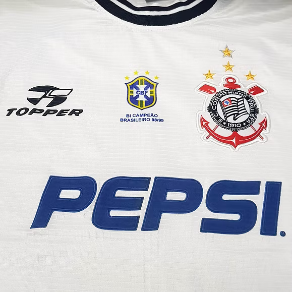 Camisa Corinthians Home 2000 - Versão Retrô