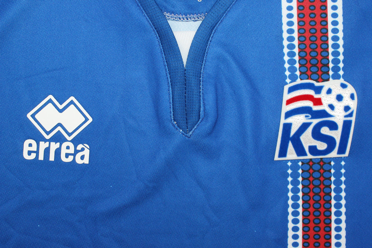 Camisa Islândia Home 16/17 - Versão Retrô