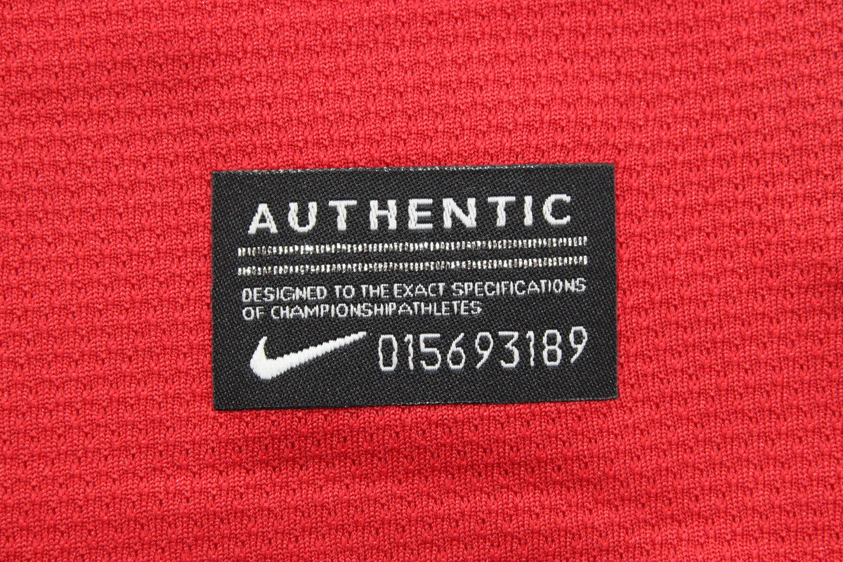 Camisa Manchester United Manga Longa Home 13/14 - Versão Retrô