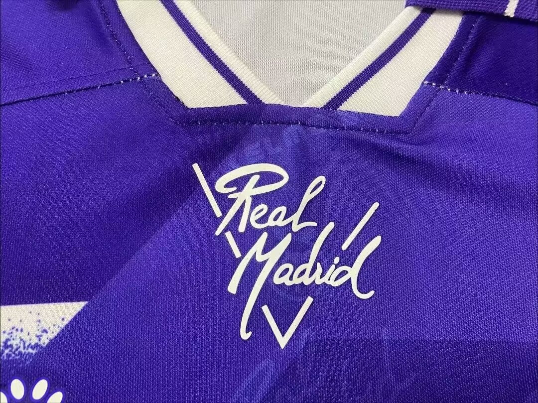 Camisa Real Madrid Manga Longa Away 94/96 - Versão Retrô