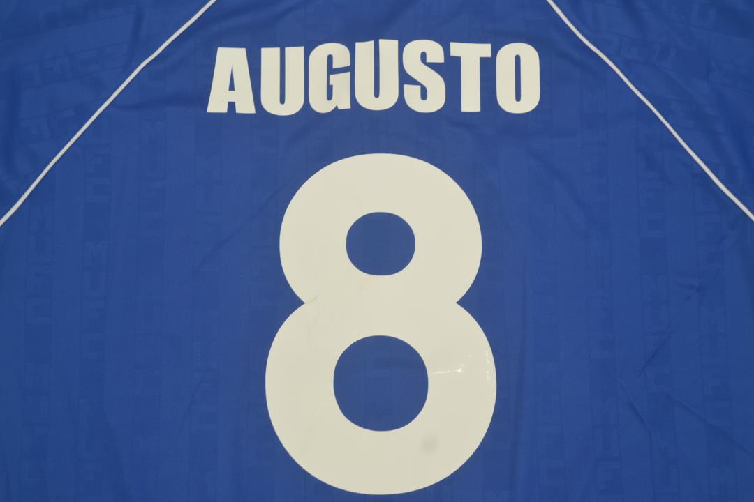 Camisa Manchester United Away 88/90 - Versão Retrô "Augusto" Nº 8