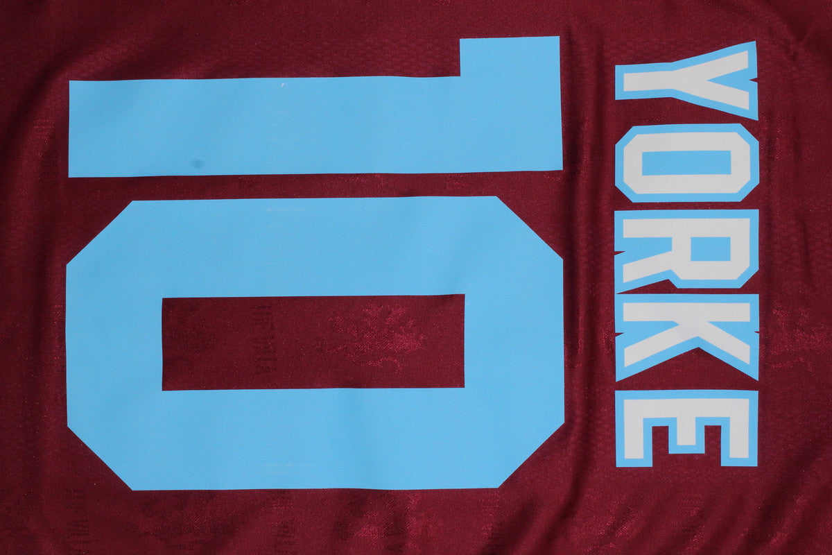 Camisa Aston Villa Home 95/96 - Versão Retrô "Yorke" Nº 10