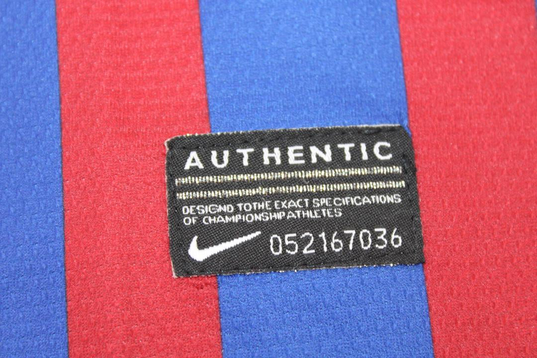Camisa Barcelona Home 11/12 - Versão Retrô "Messi" Nº 10