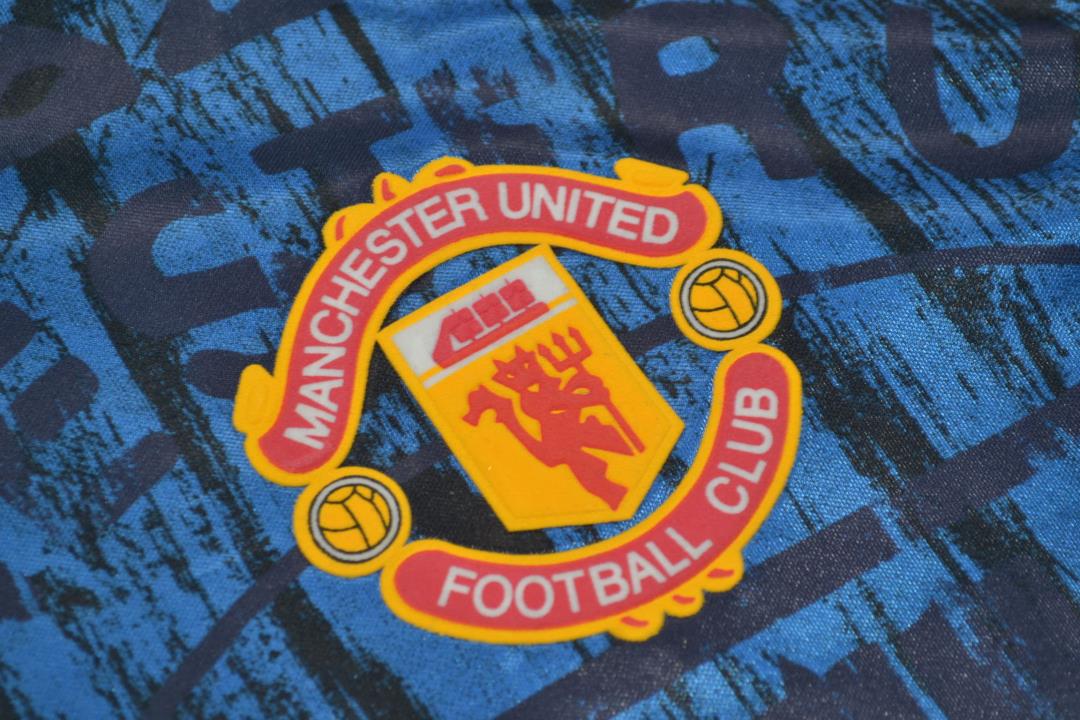Camisa Manchester United Away 92/93 - Versão Retrô "Cantona" Nº 7